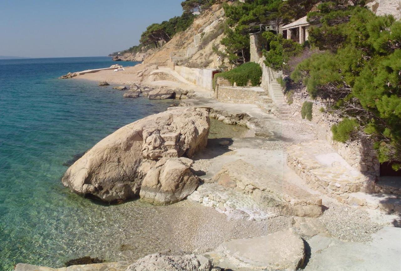 Amazing View Over The Beach Omiš Buitenkant foto