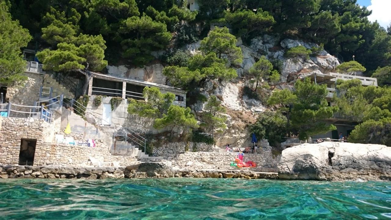 Amazing View Over The Beach Omiš Buitenkant foto